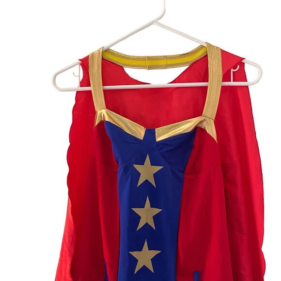 Woman's Wonder Woman Comic Book Girl Costume M ( 8-10) Halloween Costume‎ - Picture 2 of 6
